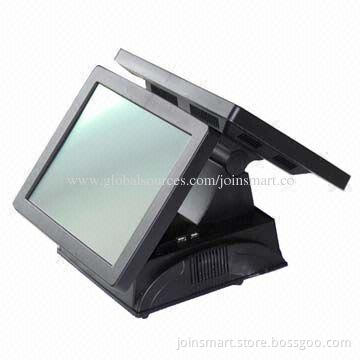 Dual-core CUP with 2GB Memory Double Touch Screen PoS Terminal, All-in-one Function